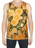 Orange Ocean Jasper Tank