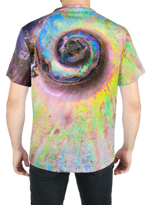 Opalized Rainbow Ammonite T-Shirt