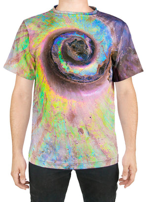 Opalized Rainbow Ammonite T-Shirt