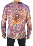 Pink Ammonite Mens Long Sleeve