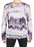 Chevron Amethyst Long Sleeve T-Shirt