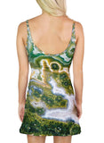 Light Green Ocean Jasper Mini Dress