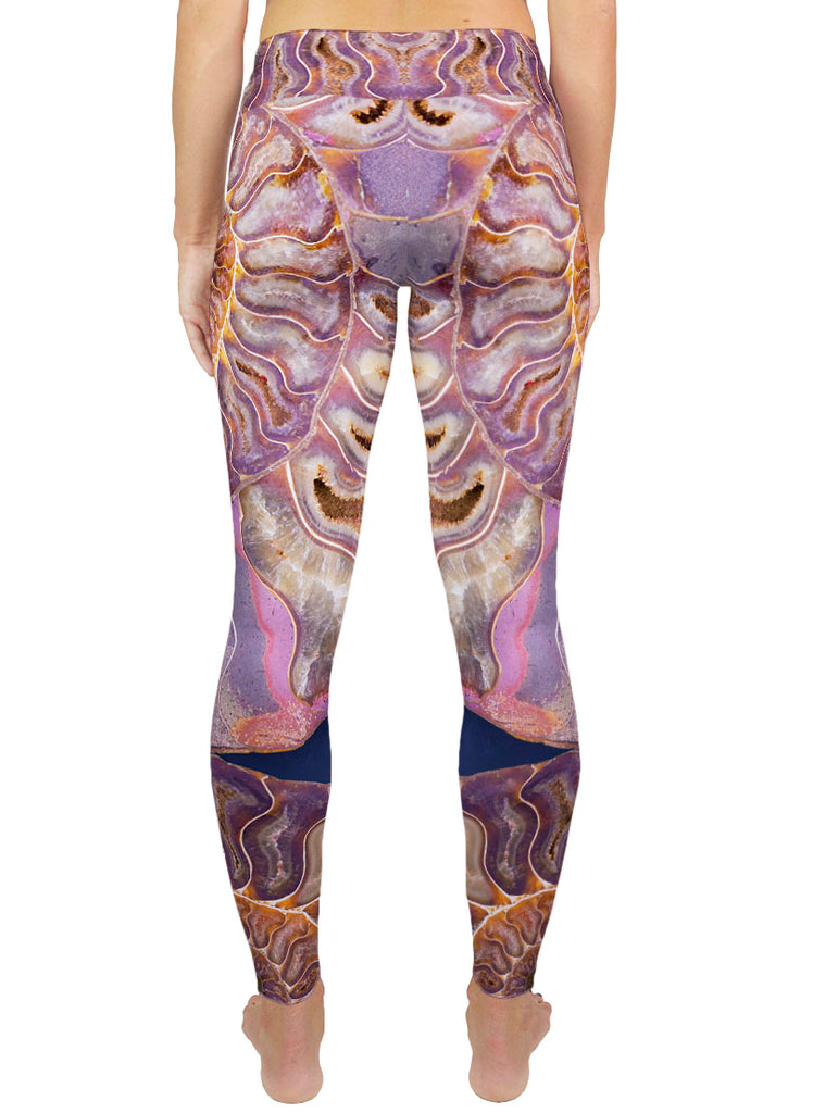 Pink Ammonite Active Leggings