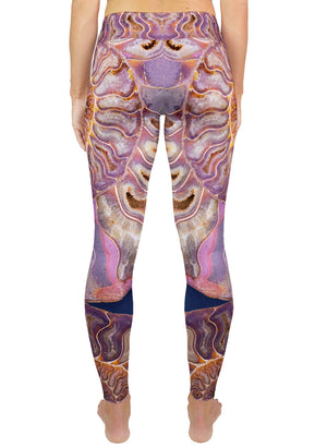 Pink Ammonite Active Leggings