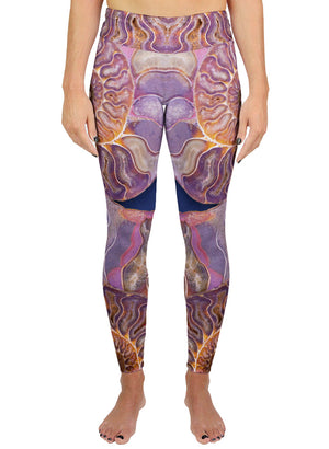 Pink Ammonite Active Leggings