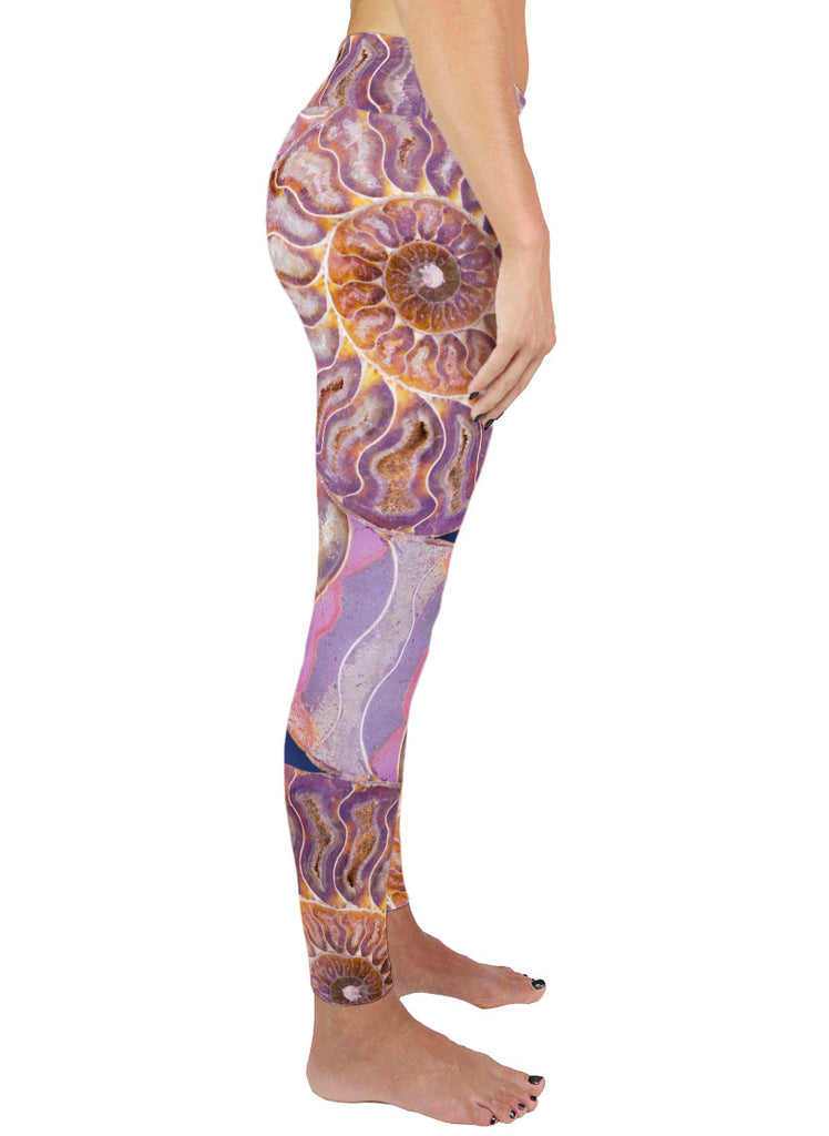Pink Ammonite Active Leggings