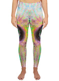 Opalized Rainbow Ammonite Active Leggings