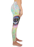 Opalized Rainbow Ammonite Active Leggings