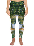 Light Green Ocean Jasper Leggings