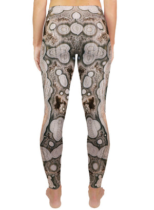 Grey Ocean Jasper Active Leggings
