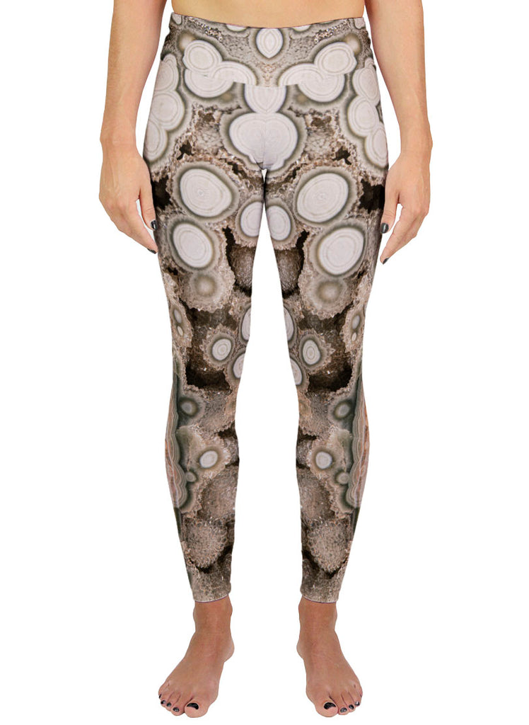 Grey Ocean Jasper Active Leggings
