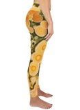 Orange Ocean Jasper Active Leggings