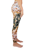 Red Ocean Jasper Active Leggings