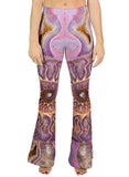 Pink Ammonite Bell Leggings