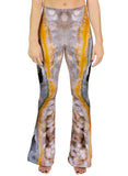 Yellow Stripe Ocean Jasper Bell Leggings