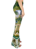 Light Green Ocean Jasper Bell Leggings