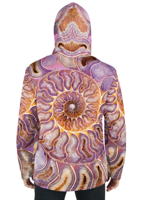 Pink Ammonite Hoodie