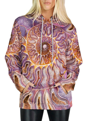 Pink Ammonite Hoodie