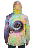 Opalized Rainbow Ammonite Hoodie