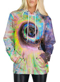 Opalized Rainbow Ammonite Hoodie