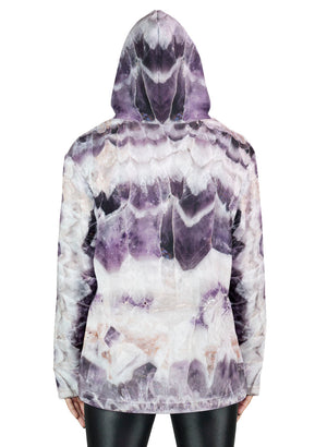 Chevron Amethyst Hoodie