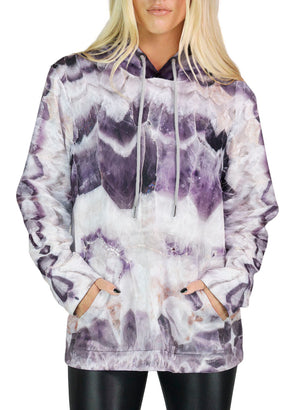 Chevron Amethyst Hoodie