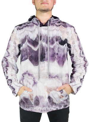 Chevron Amethyst Hoodie