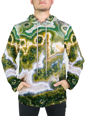 Light Green Ocean Jasper Hoodie