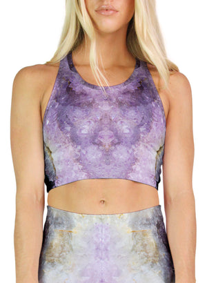Spirit Quartz Racerback Crop Top