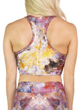 Petrified Wood Racerback Crop Top