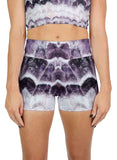 Chevron Amethyst Active Shorts