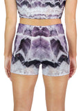 Chevron Amethyst Active Shorts