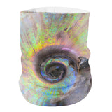 Opalized Rainbow Ammonite Face Shield